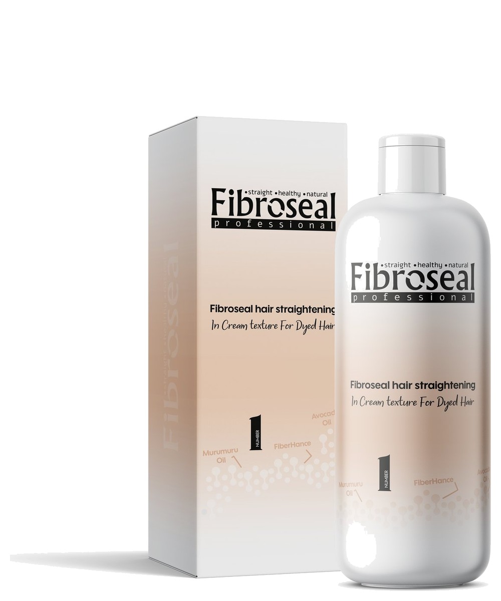 Fibroseal hair straightening Number 1, cream texture